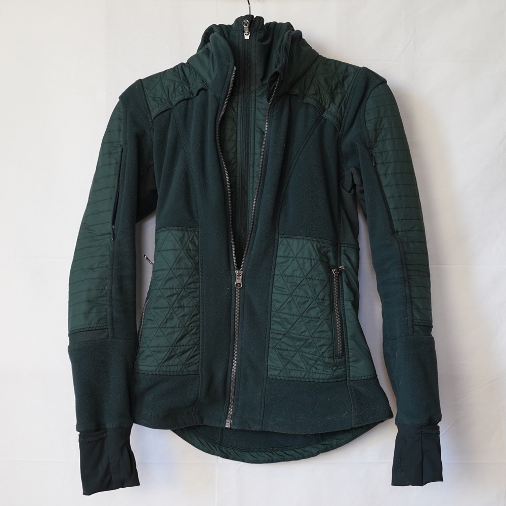 Lululemon Green Jacket size 4